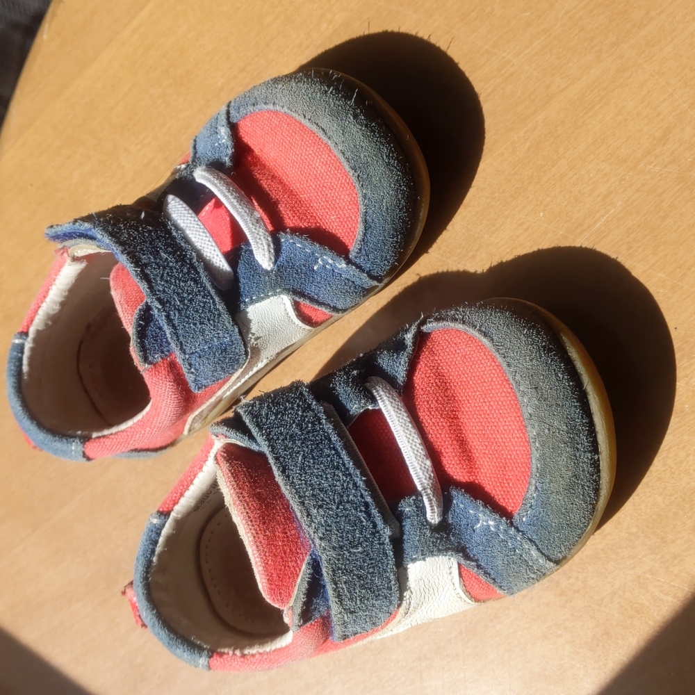See Kai Run Red & Blue Sneakers